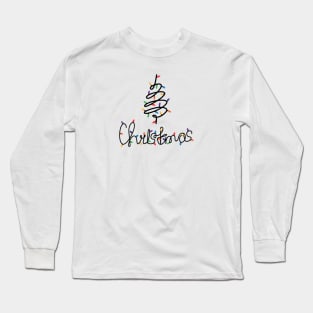 christmas lights Long Sleeve T-Shirt